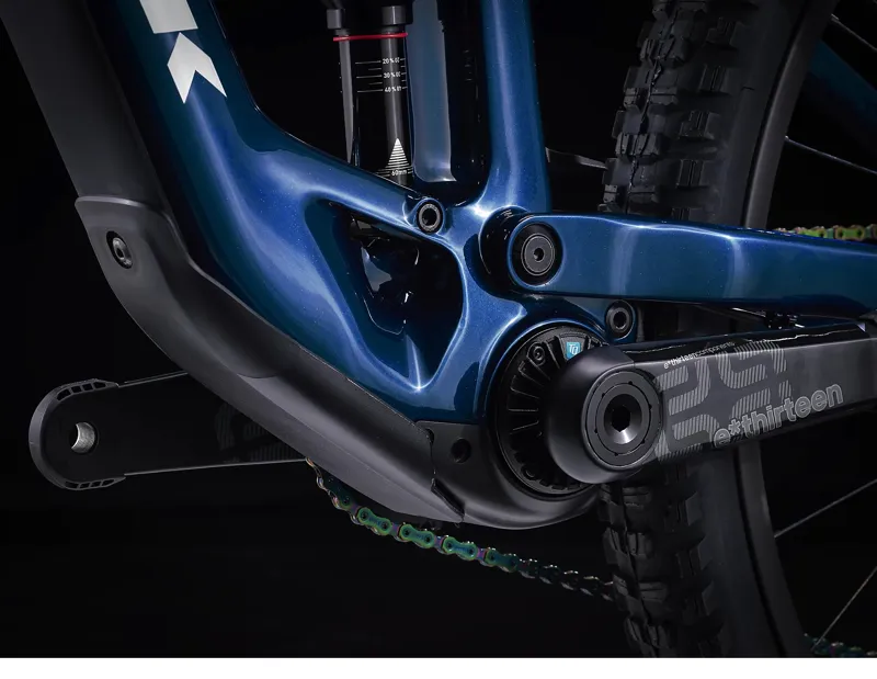 Trek Fuel EXE 9.9 XX1 AXS Electric Mountain Bike in Mulsanne Blue-8